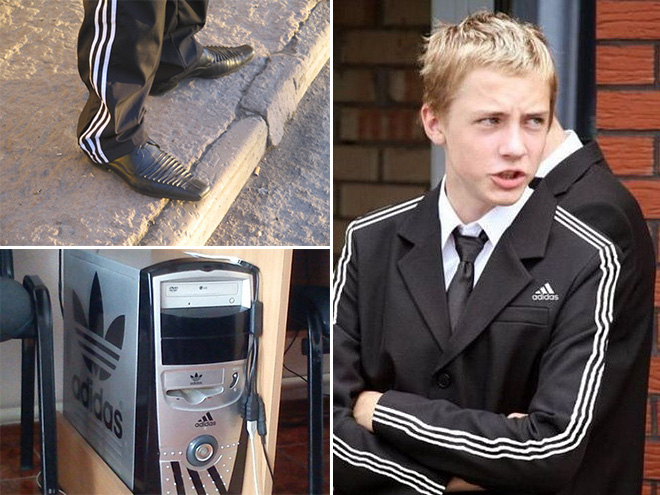 russian adidas suit