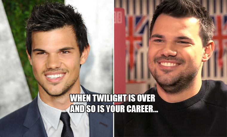 Taylor Lautner Then And Now