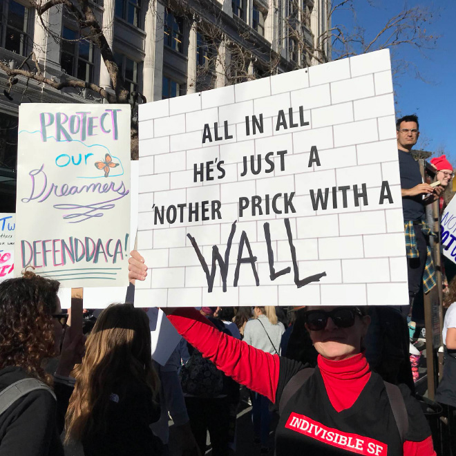 The Best Signs From The Women's March 2018