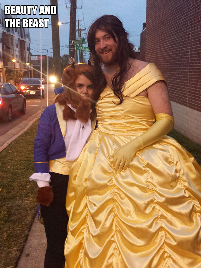 Beauty And The Beast Halloween costume.