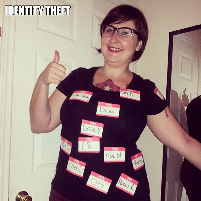 Identity theft.