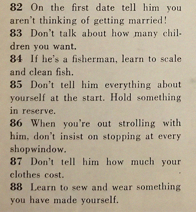 Ladies, this is how you land a husband.