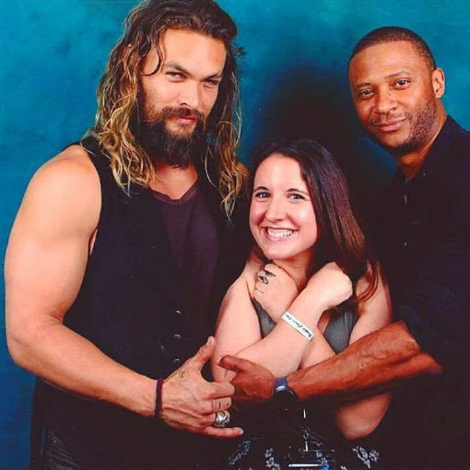 Jason Momoa stealing this guy's girlfriend.