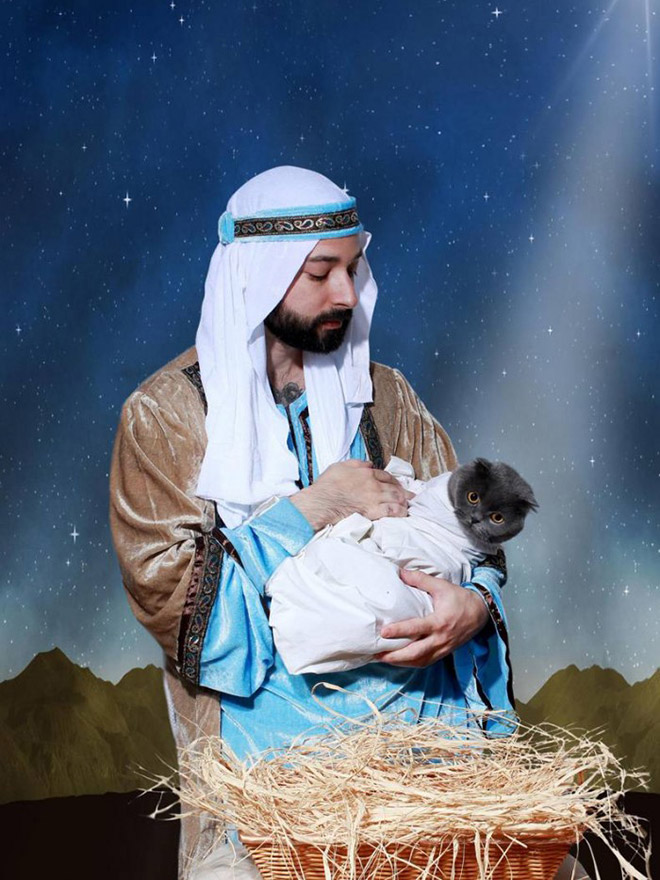The baby Jesus has born!