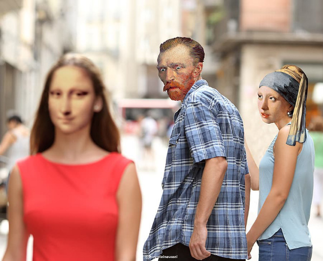 When memes meet art...