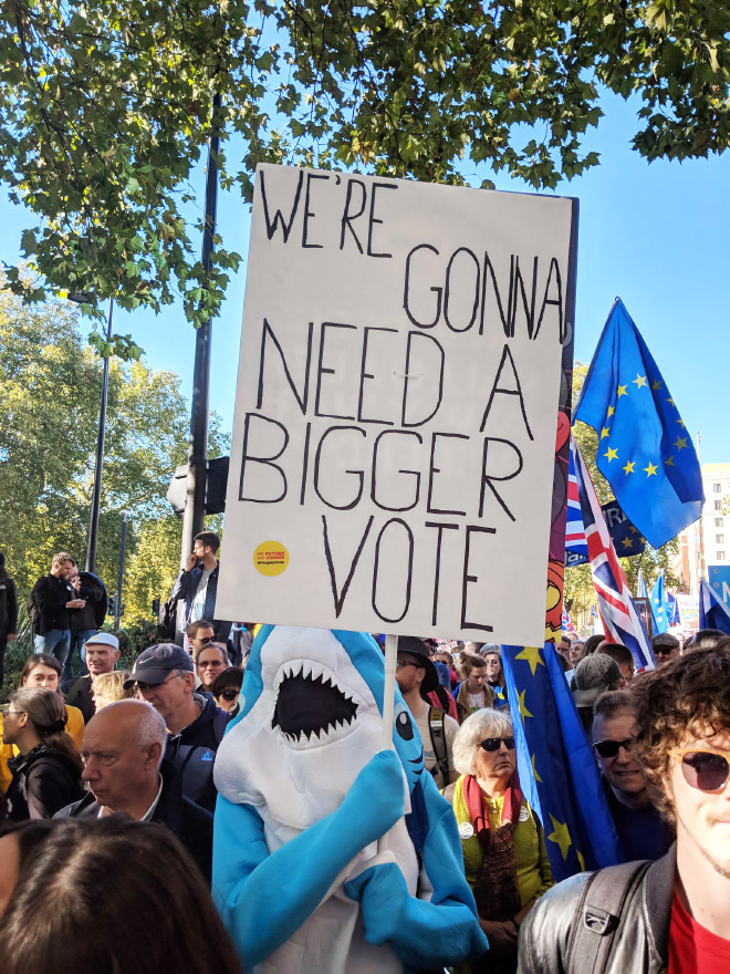 We are gonna need a bigger vote!