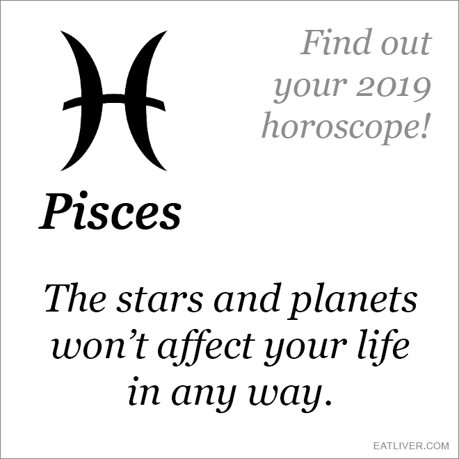 Pisces horoscope.