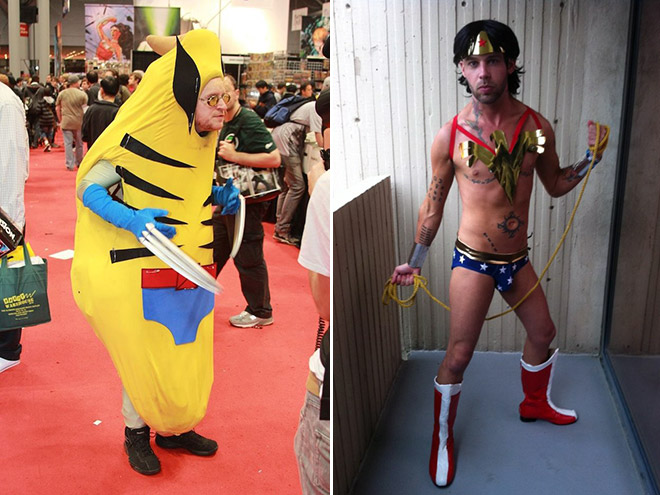 Hilarious cosplay fails.