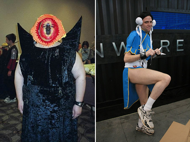 Funny cosplay fails.