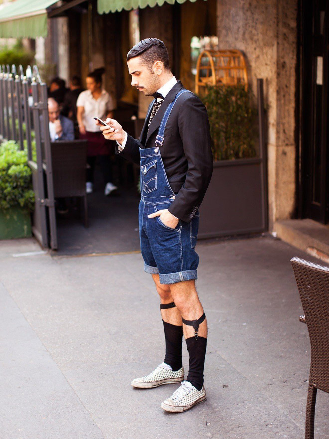 Latest hipster fashion.