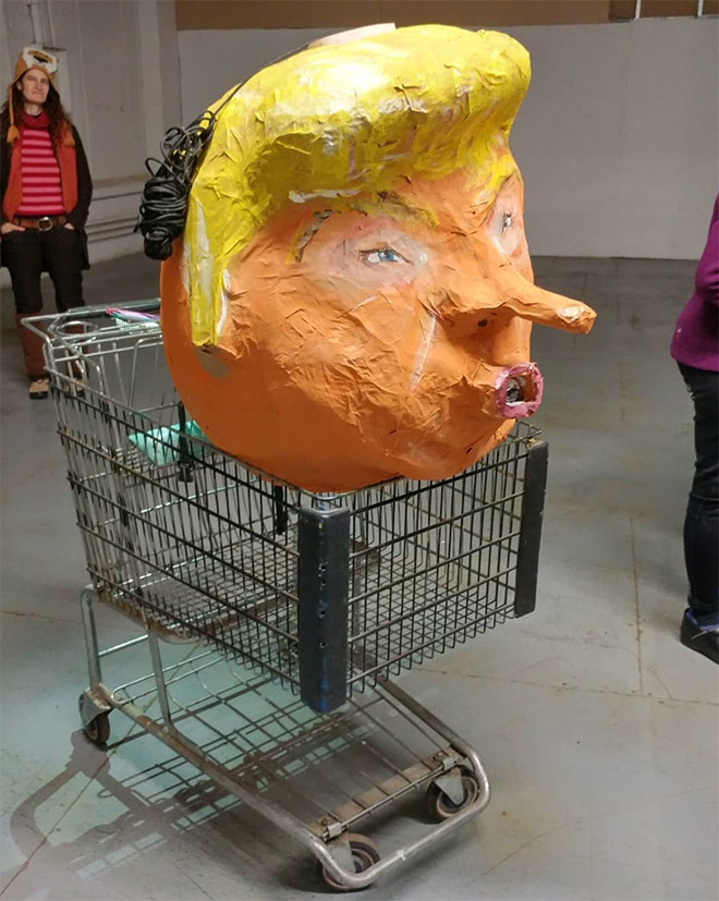 Donald Trump piñatas are getting popular...