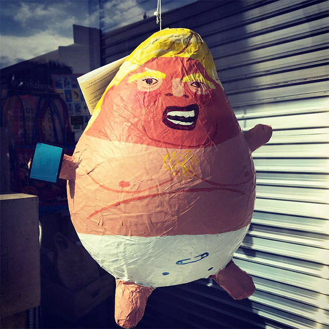 Donald Trump piñatas are getting popular...