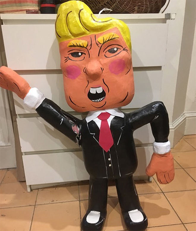 Donald Trump piñatas are getting popular...