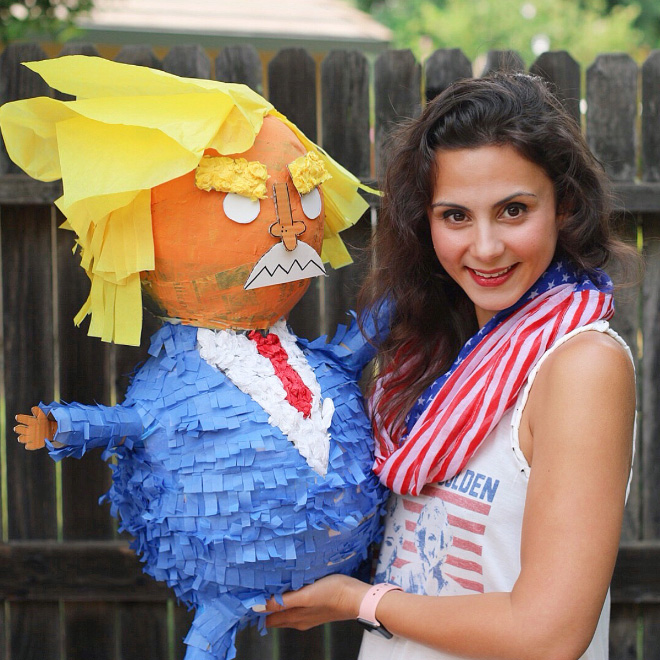 Donald Trump piñatas are getting popular...