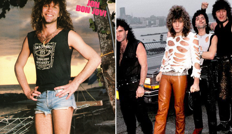 Jon Bon Jovi Really Loved Wearing Ridiculous Outfits In 1980s. 