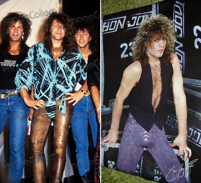 Jon Bon Jovi really loved wearing ridiculous outfits in 1980s...