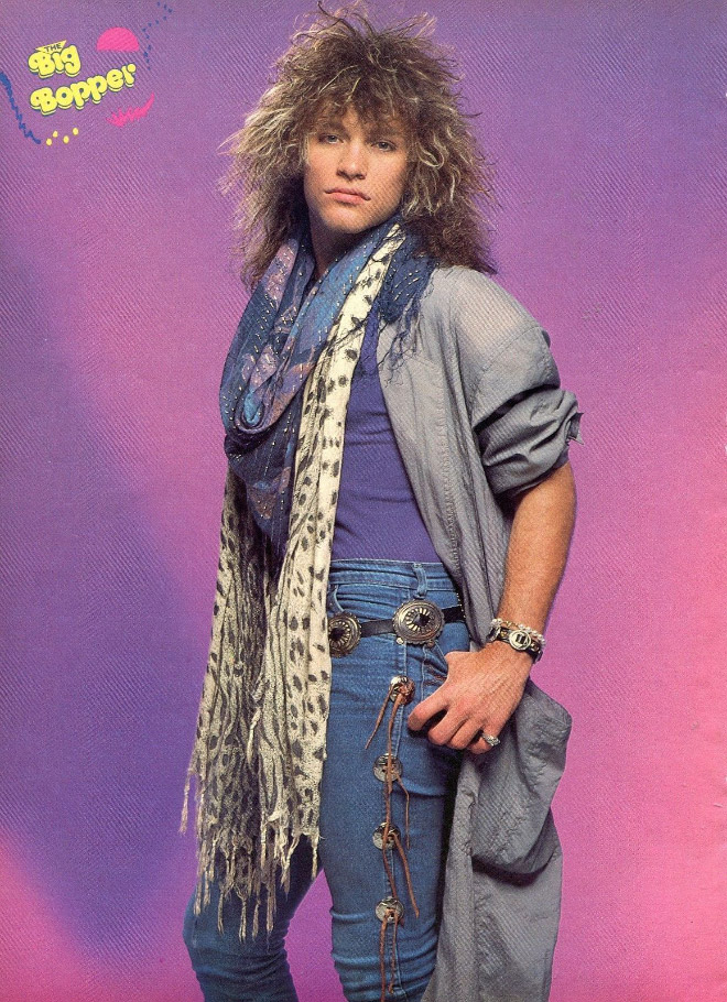 Verbazingwekkend Jon Bon Jovi Really Loved Wearing Ridiculous Outfits In 1980s… CM-22