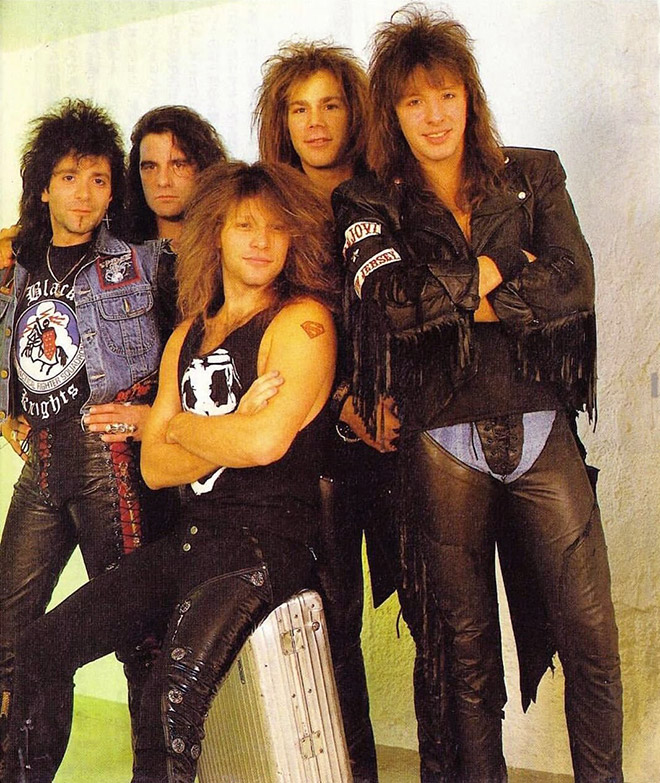 Jon Bon Jovi really loved wearing ridiculous outfits in 1980s...