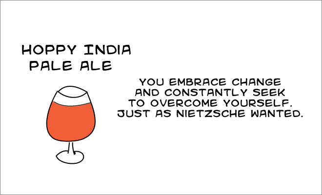 Here's what this beer says about you.