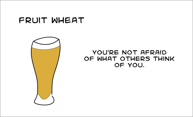 Here's what this beer says about you.