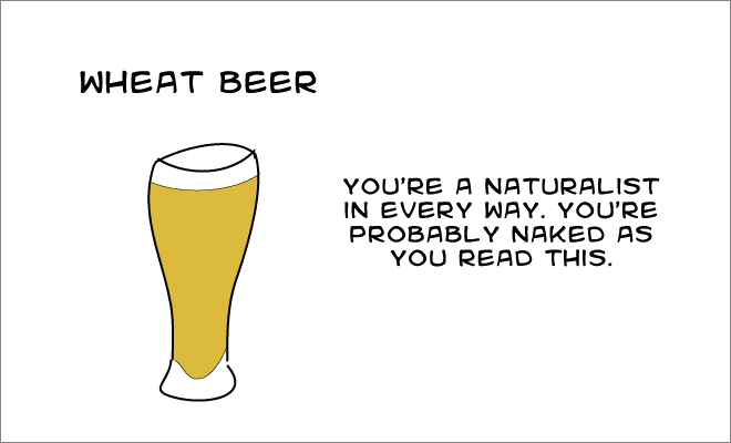 Here's what this beer says about you.