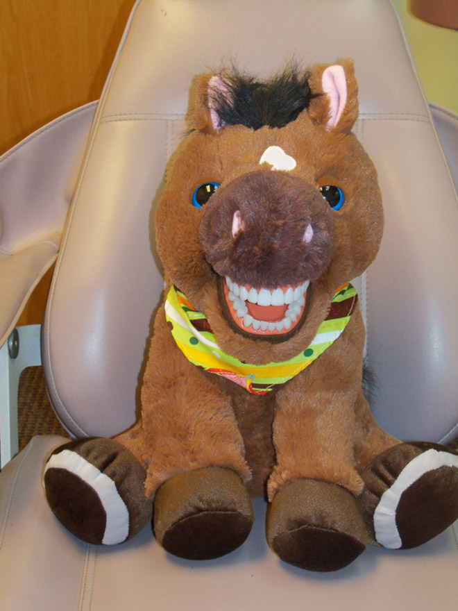 Horrifying educational dentist toy for kids.