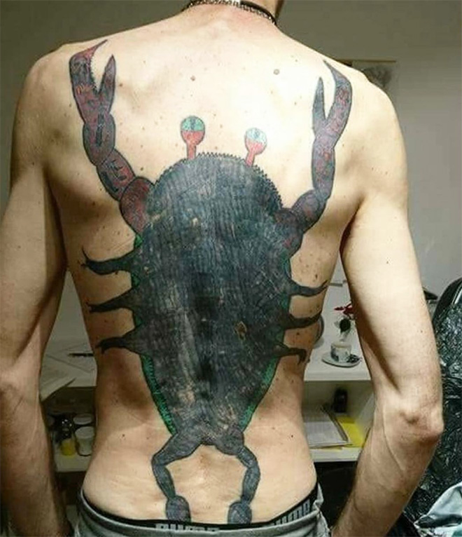 This is what low budget tattoo looks like. Still want to save money on your tattoo?