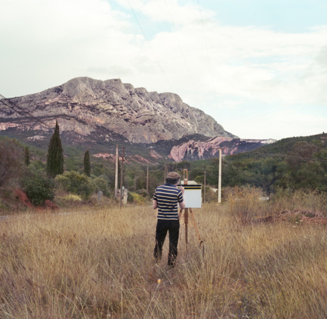 This artist travels around just to paint the pattern of his own shirt.