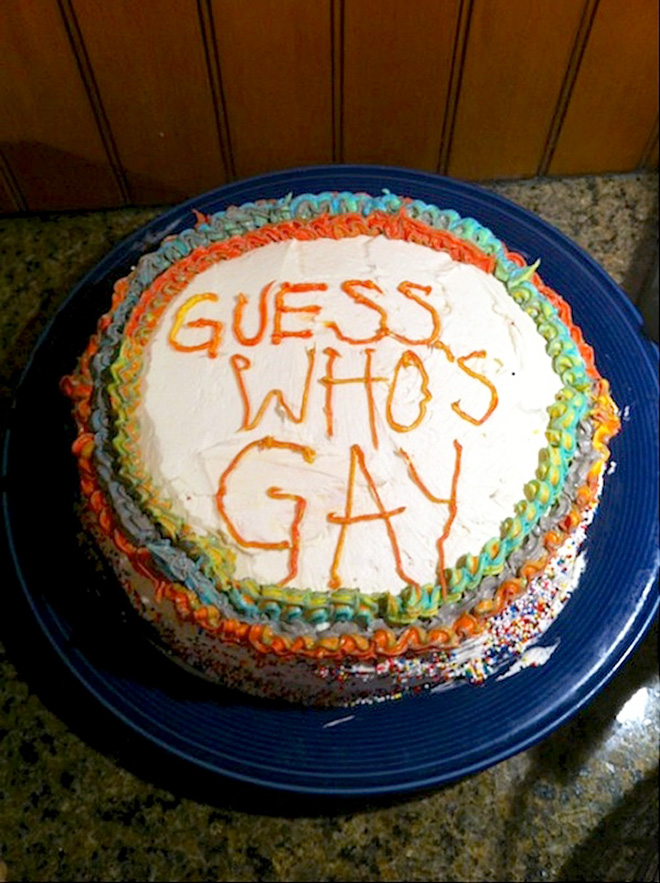  Why not say it with a delicious cake?