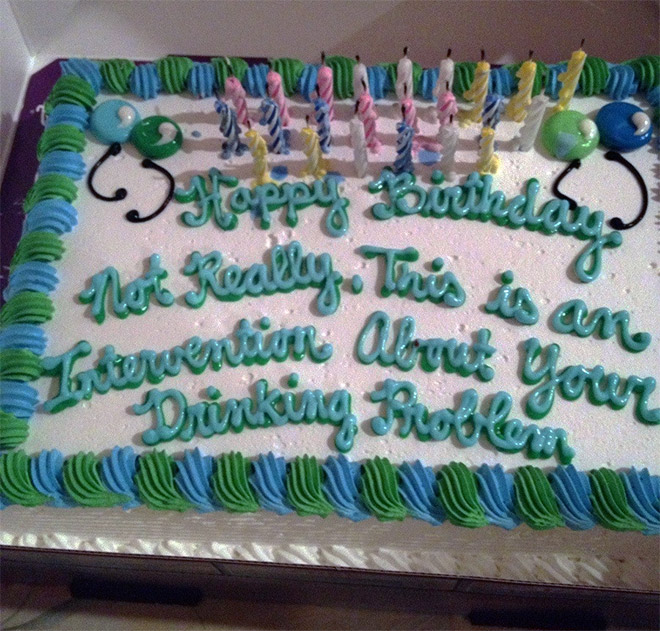  Why not say it with a delicious cake?