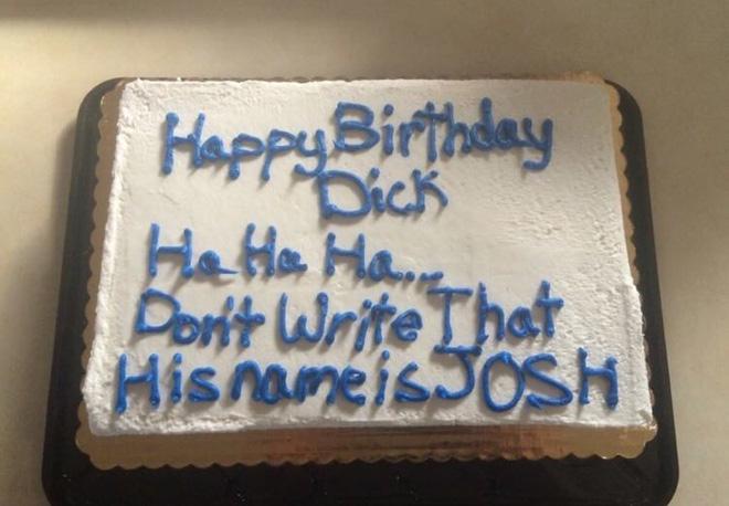  Why not say it with a delicious cake?