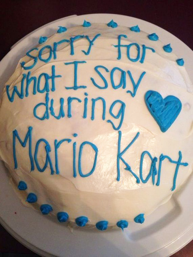  Why not say it with a delicious cake?