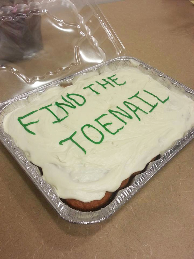  Why not say it with a delicious cake?