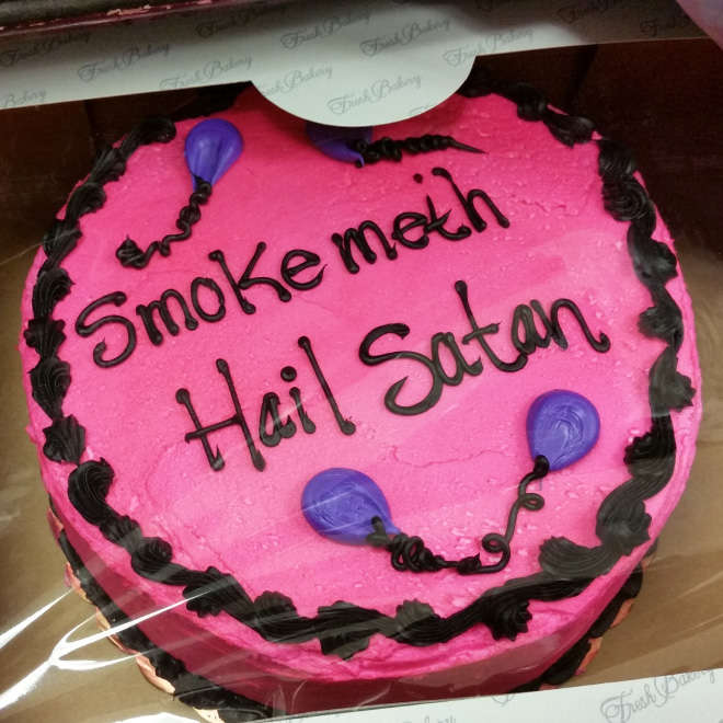  Why not say it with a delicious cake?