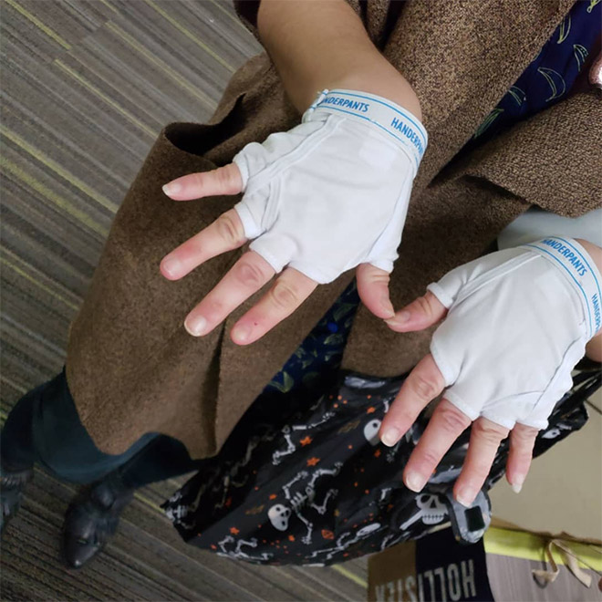 These are Handerpants: underpants for your hands.