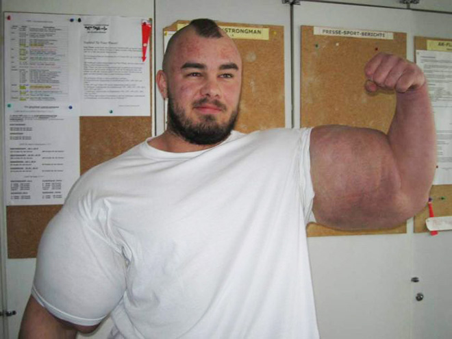 Synthol freak.