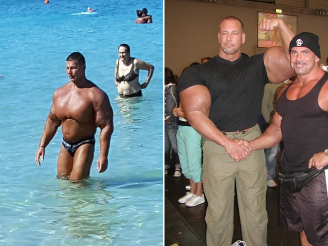 Synthol freaks.