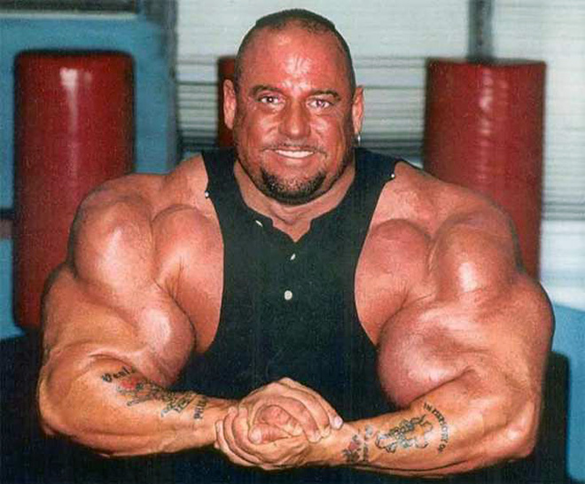 Synthol freak.