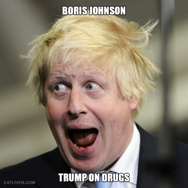 Hilarious Boris Johnson meme.