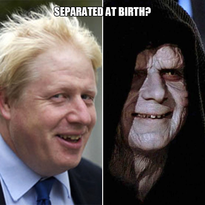 Hilarious Boris Johnson meme.