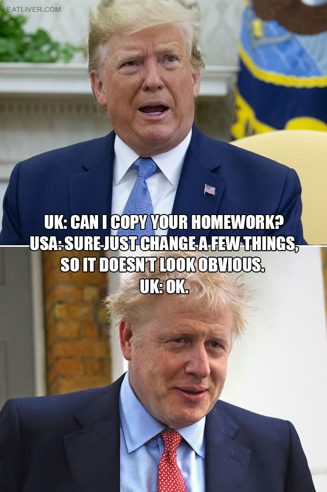 Hilarious Boris Johnson meme.