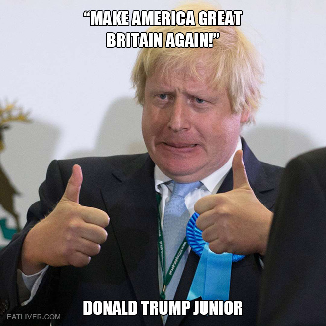 Hilarious Boris Johnson meme.