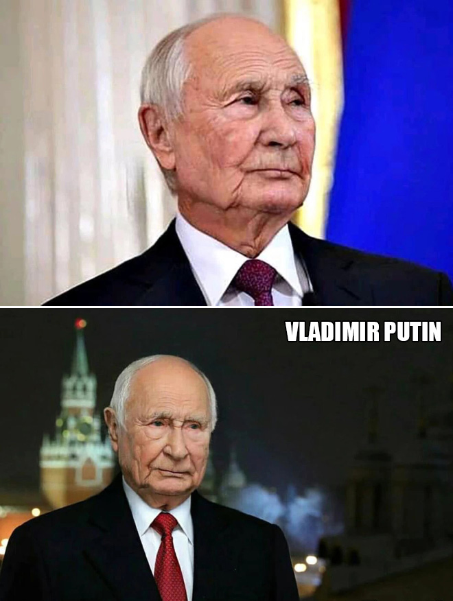 Old Putin.