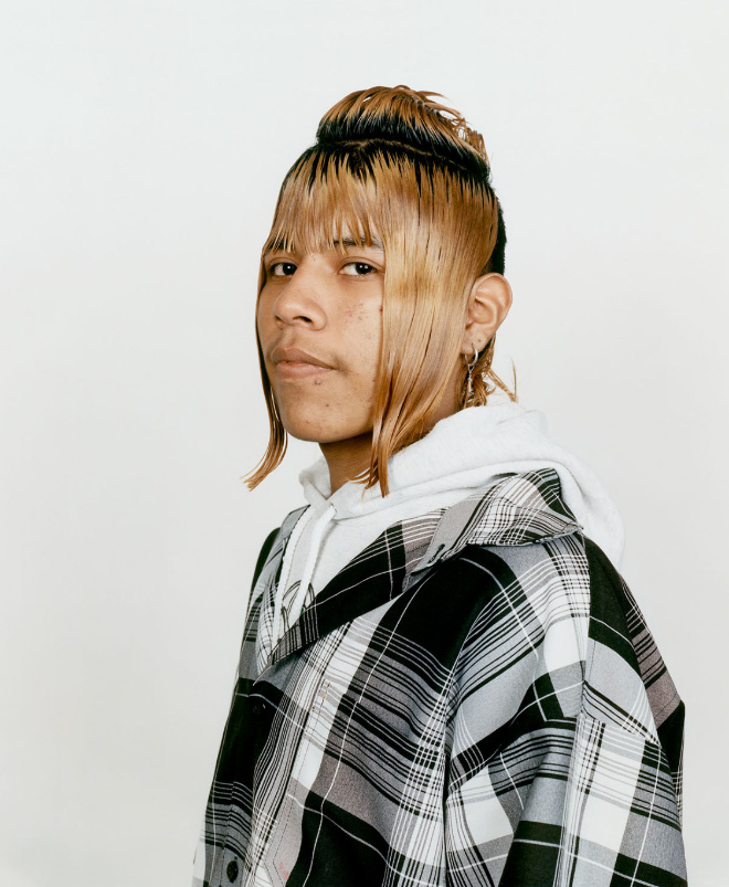 These kind of haircuts are popular among Mexican urban teens.