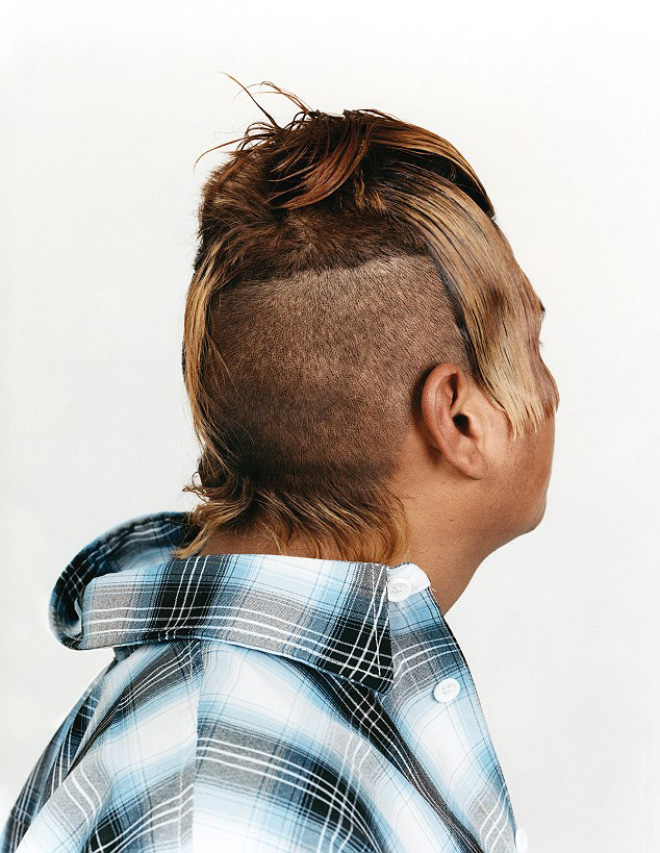 These kind of haircuts are popular among Mexican urban teens.