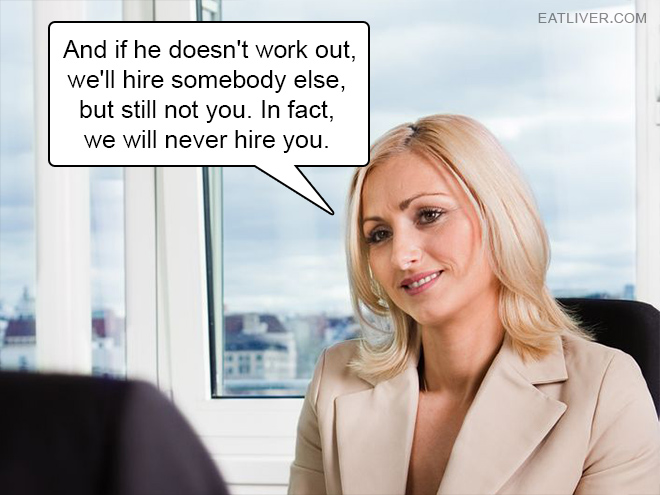 Friend zone job interview.