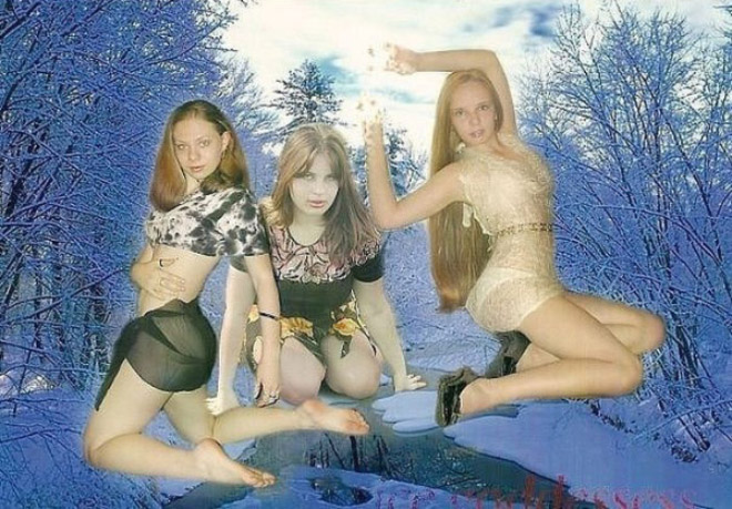 Typical Russian social network profile picture.