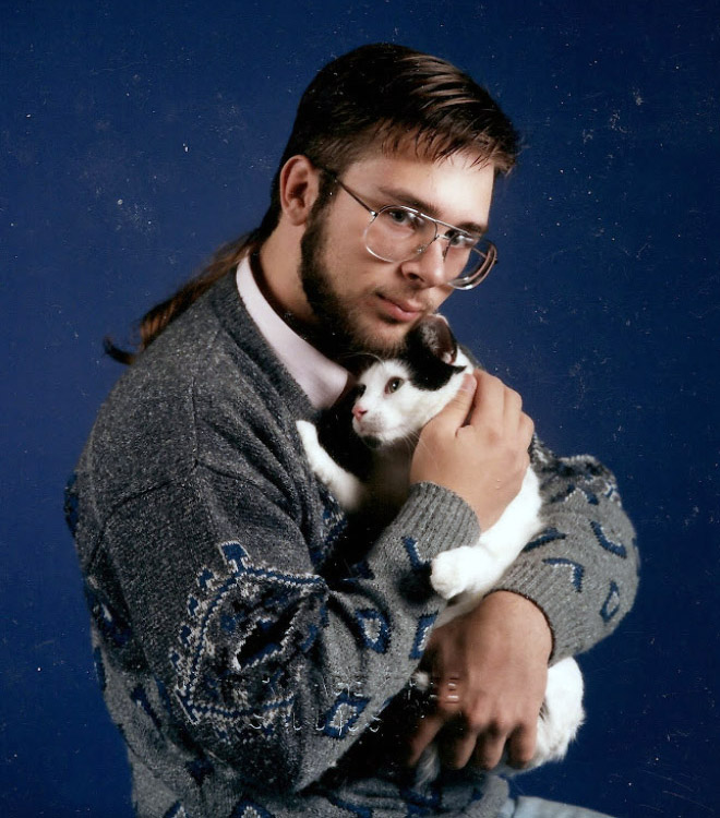 Truly epic mullet.