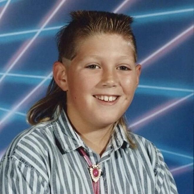 Truly epic mullet.