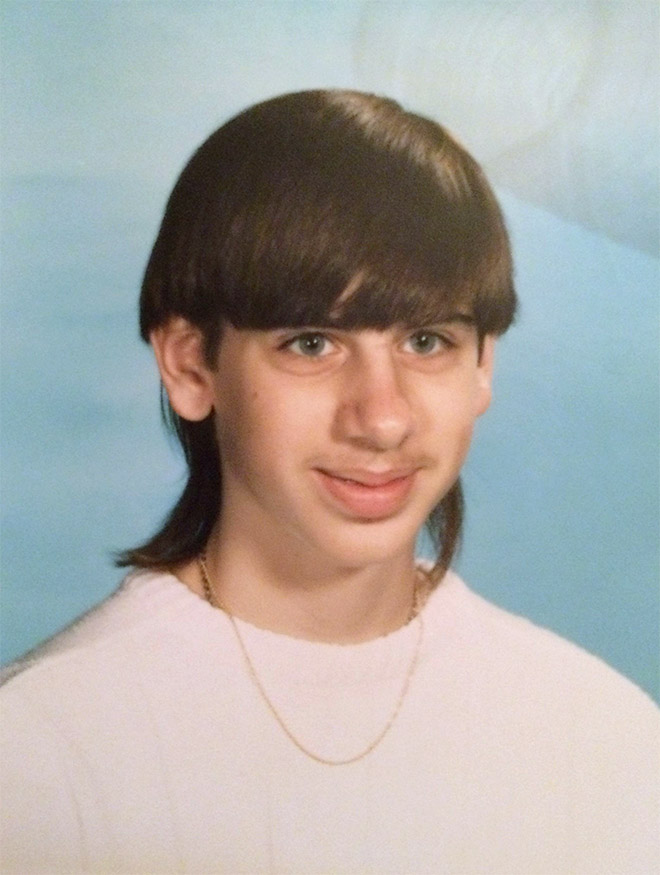 Truly epic mullet.